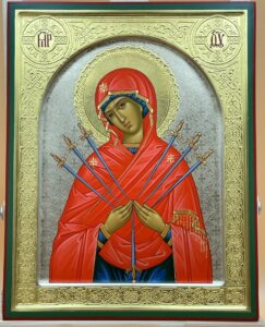 Богородица «Семистрельная» Образец 14 Геленджик